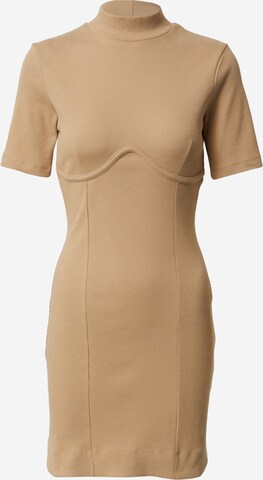 LeGer by Lena Gercke - Vestido 'Meike' em bege: frente