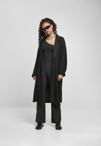 Urban Classics Knitted coat in Black