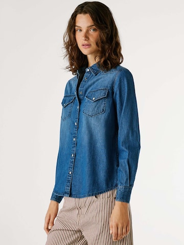 Pepe Jeans Bluse in Blau