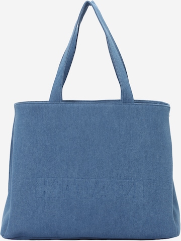 KAVAZI Дамска чанта в синьо: отпред