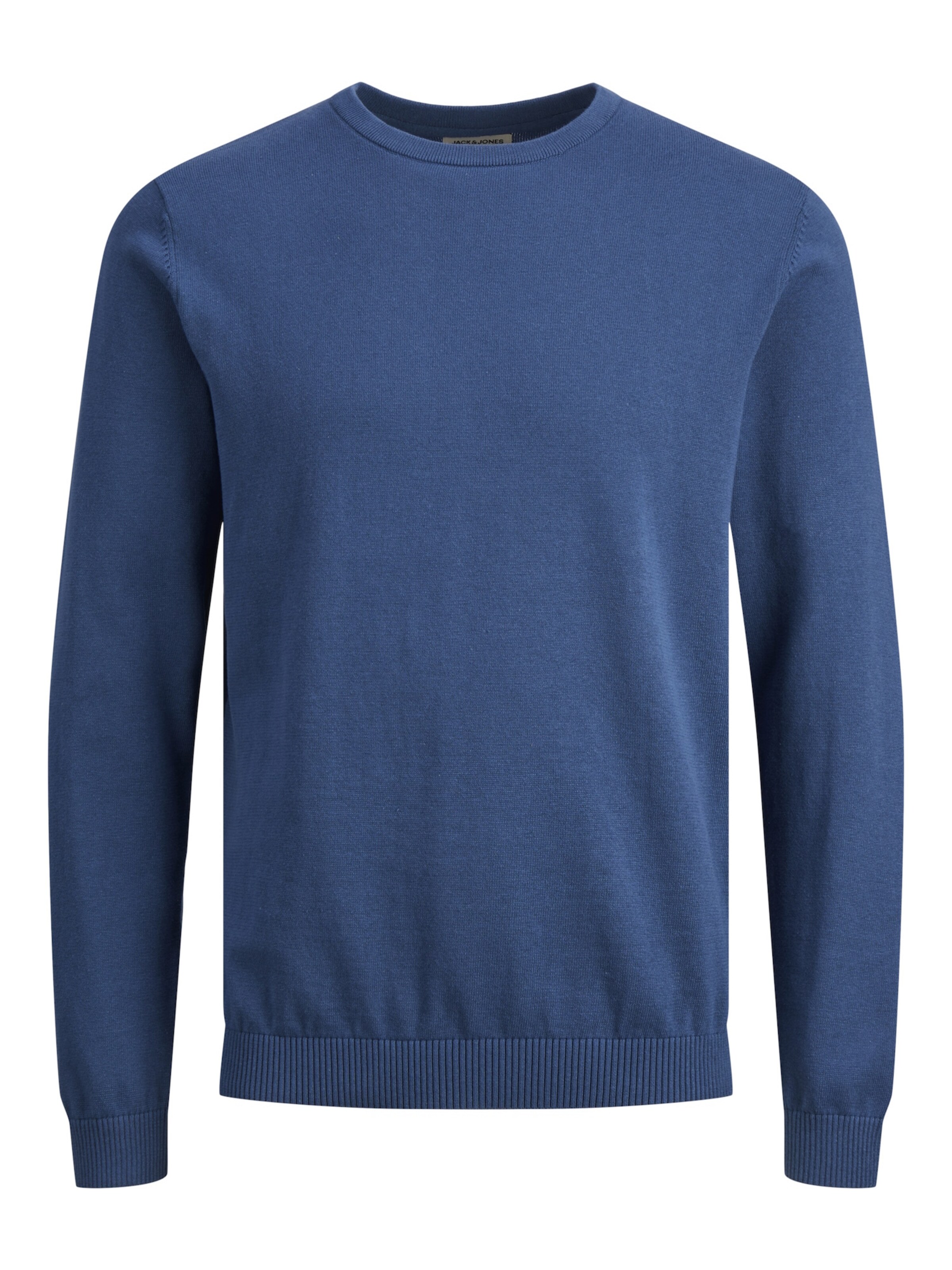 JACK & JONES Pulover | modra barva: sprednja stran