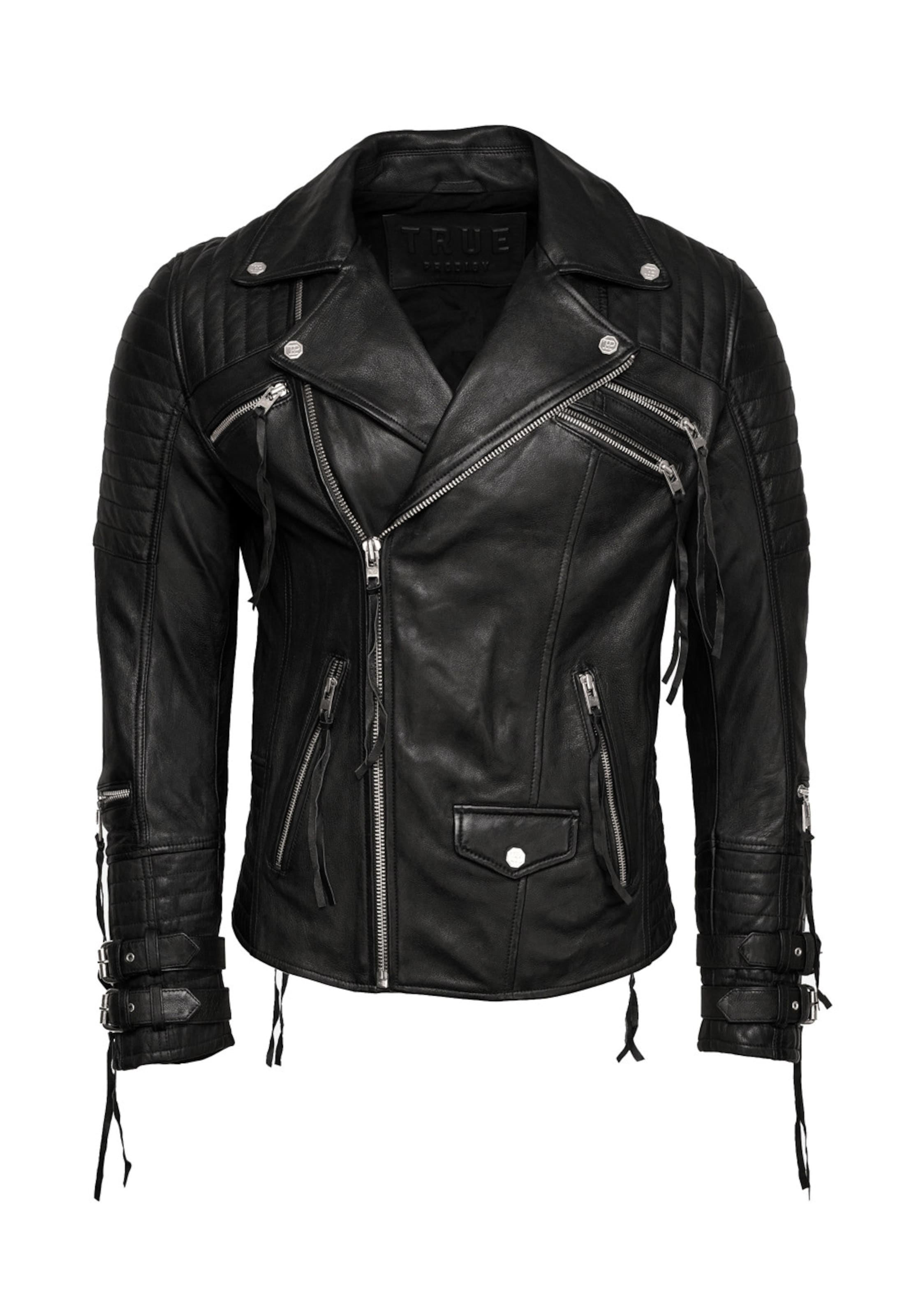 trueprodigy - Chaqueta de entretiempo 'Jackson' en negro: frente