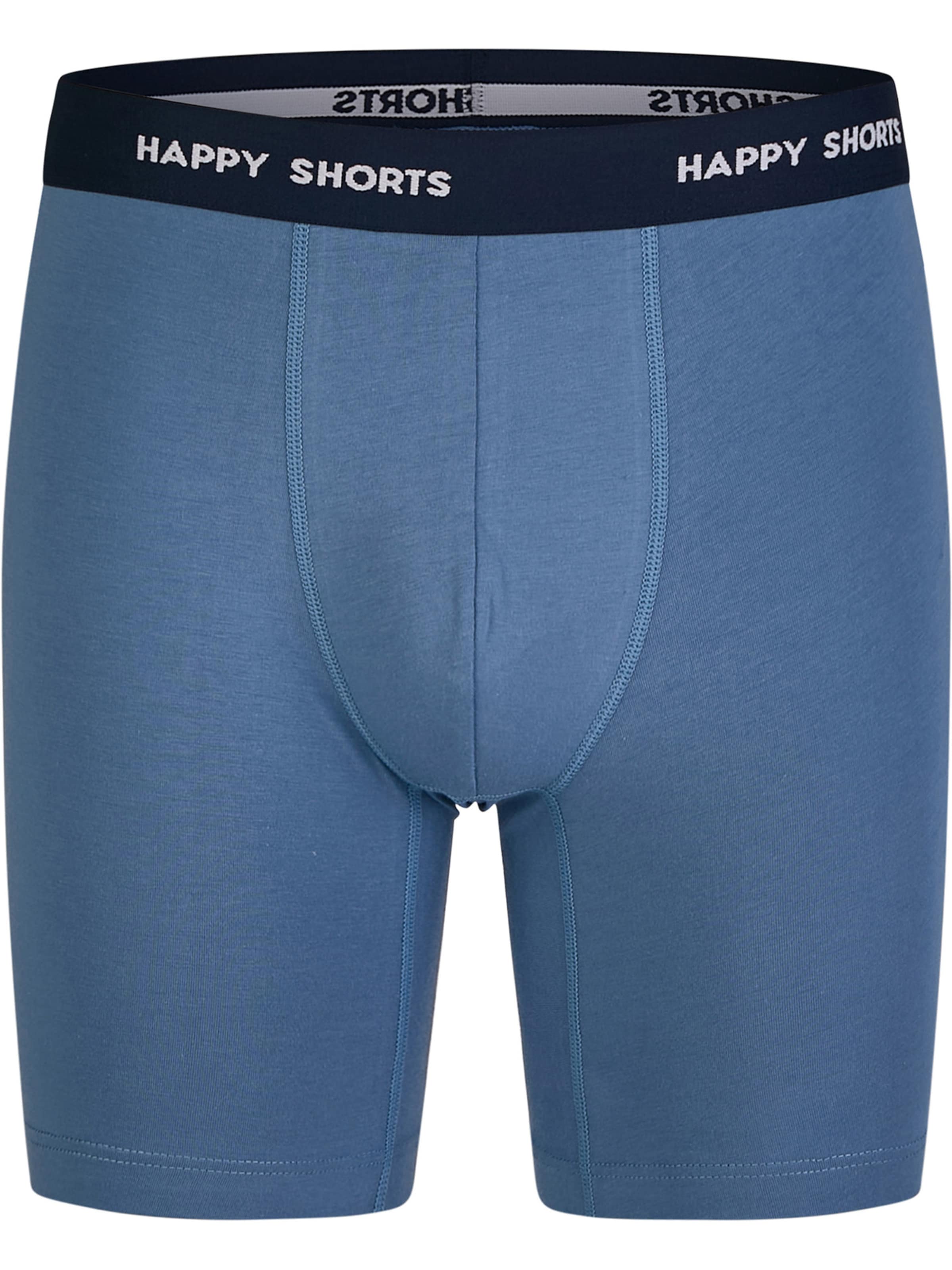 Happy Shorts - Boxers ' Motive ' em azul