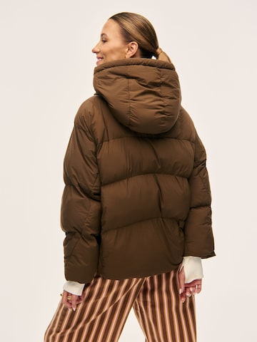 Kamila Šikl Winter jacket in Brown