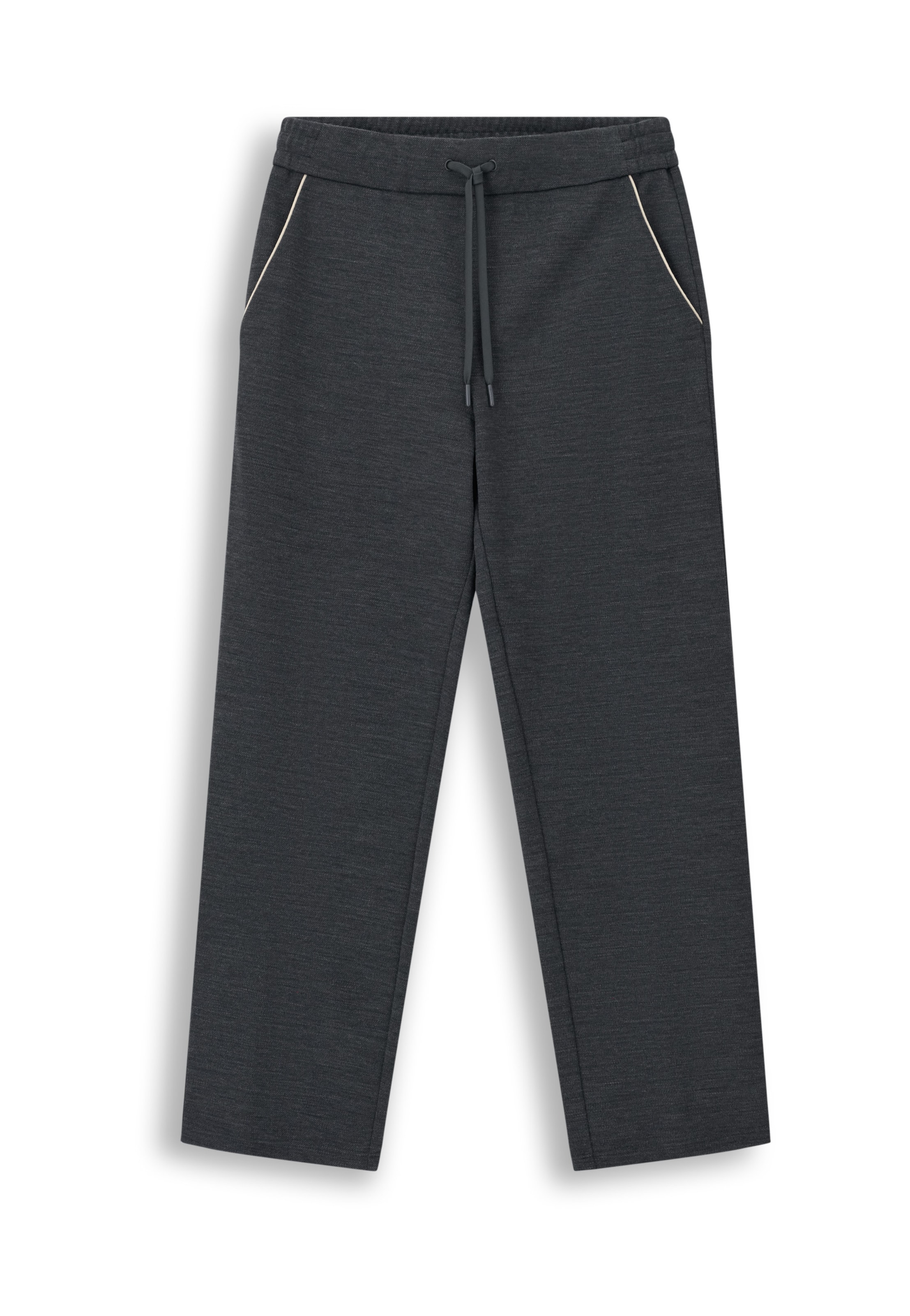 Boggi Milano Slimfit Broek in Grijs: voorkant