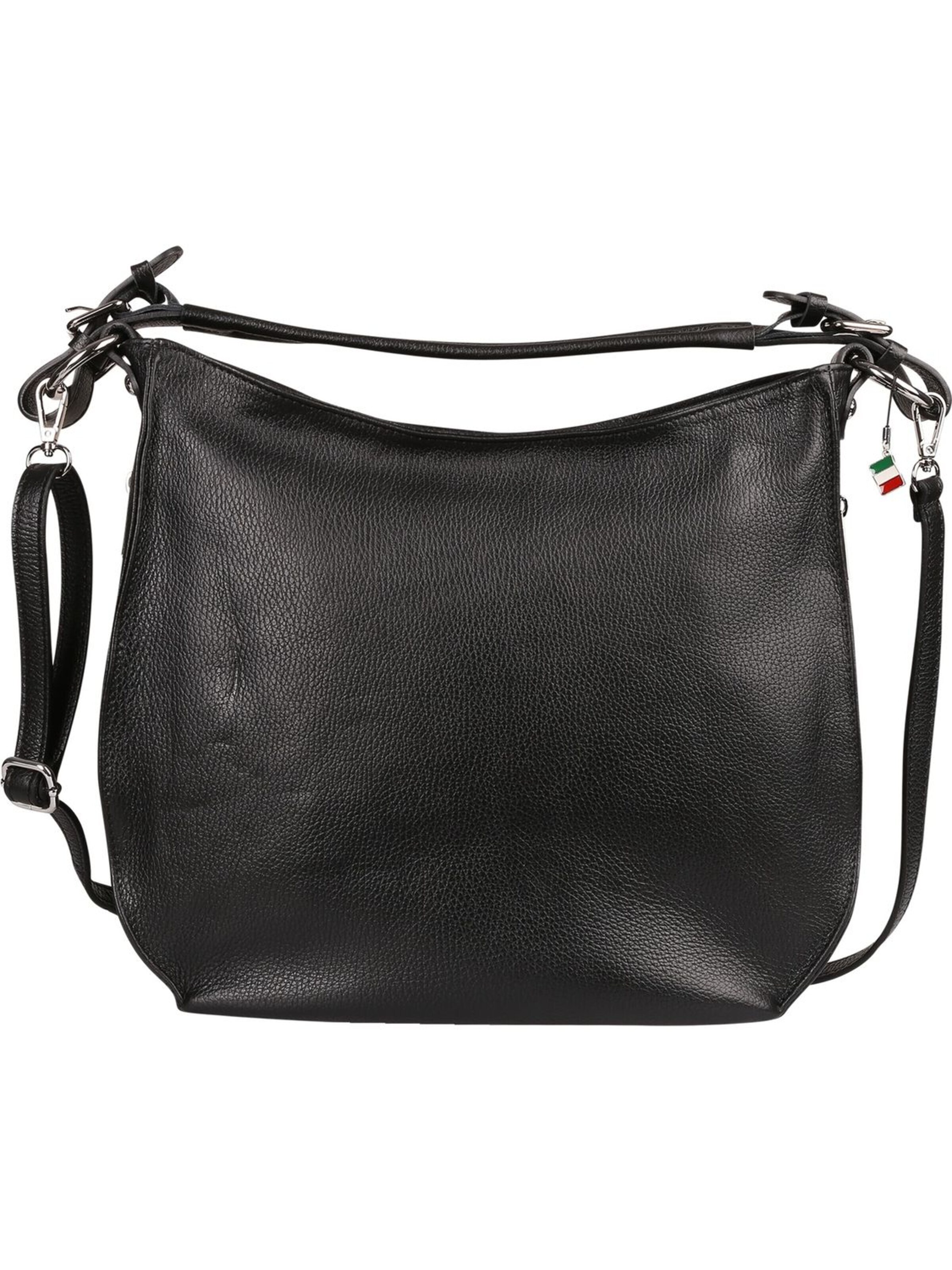 Florence Schultertasche‌‌‌‌‌‌‌‌ in Schwarz: Vorderseite