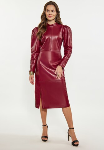 faina Jurk in Rood