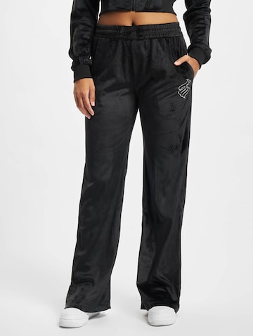 ROCAWEAR Regular Pants 'Escalade' in Black: front