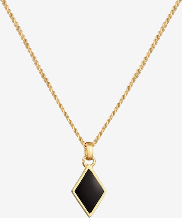 KUZZOI Necklace 'Geo' in Gold: front