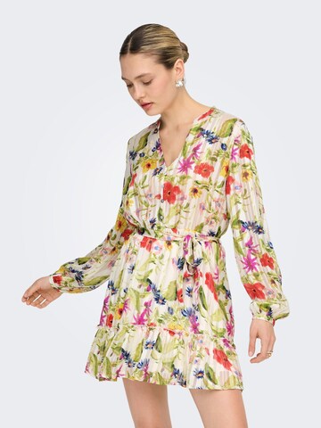 ONLY Blousejurk 'ONLAvery' in Beige: voorkant