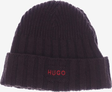 HUGO Hat & Cap in One size in Brown: front