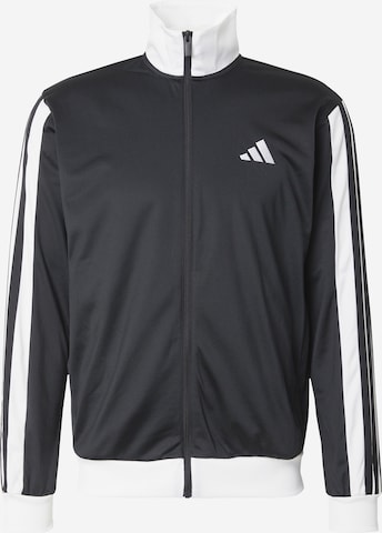 ADIDAS SPORTSWEAR Urheilullinen collegetakki värissä musta: etupuoli
