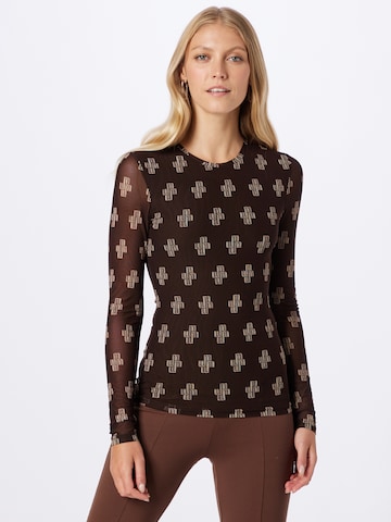 minimum Blouse 'MISTRIA' in Brown: front