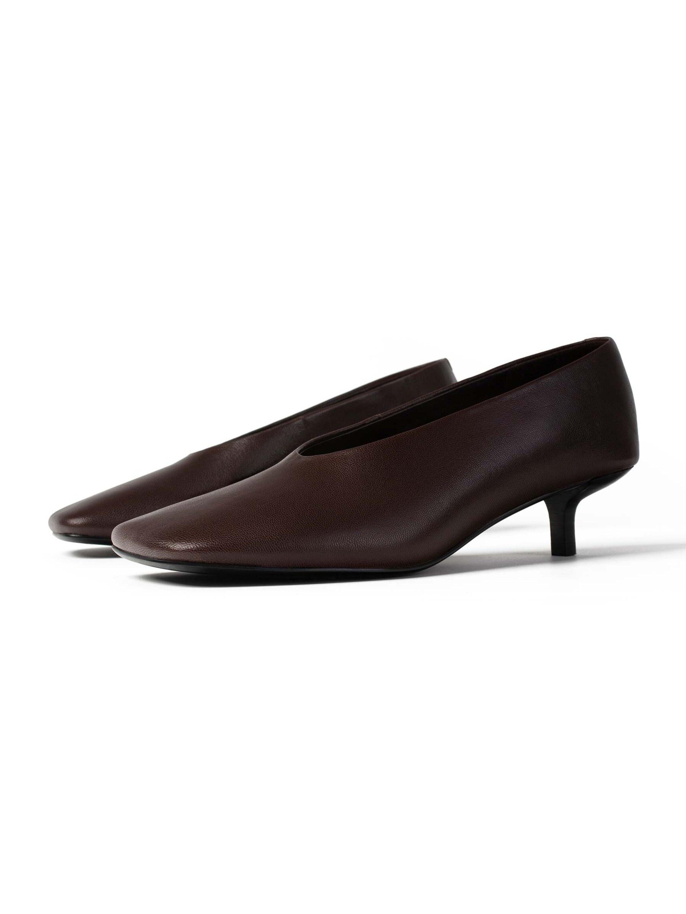 L37 HANDMADE SHOES - Sapatos de salto 'COCO MIRAGE' em castanho
