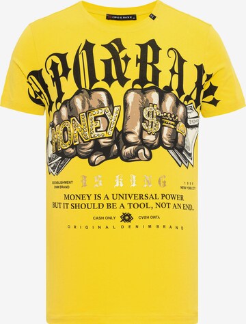 CIPO & BAXX Shirt in Yellow: front