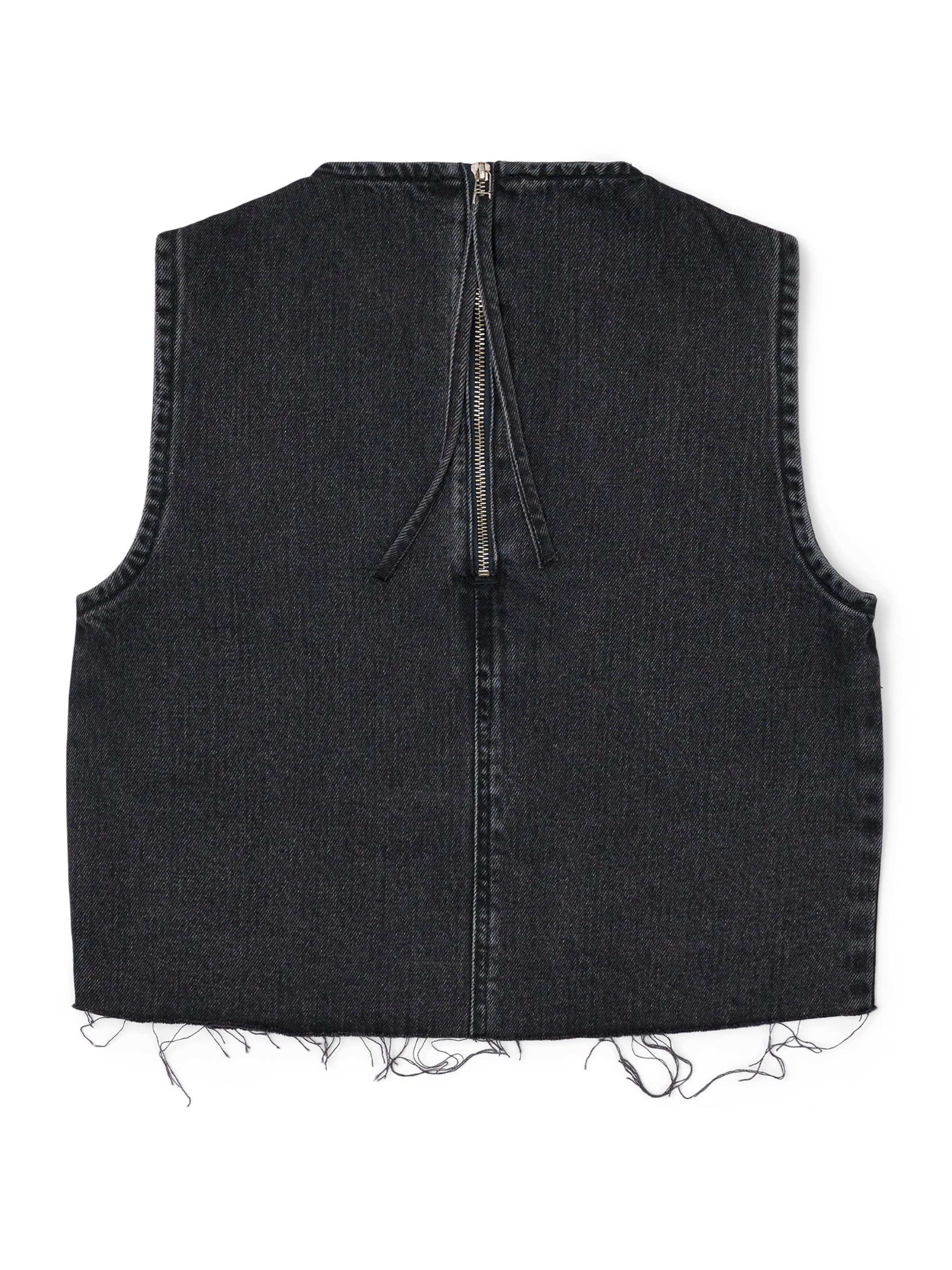 Dr. Denim Top 'Erin'‌‌‌‌‌‌‌‌ in Schwarz