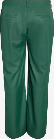 Noisy May Curve Wide Leg Bukse 'Pinola' i grønn