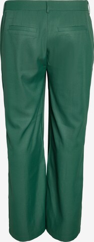 Noisy May Curve Wide leg Trousers 'Pinola' in Green