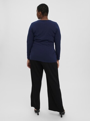 Vero Moda Curve Shirt 'Paxi' in Blue