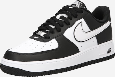 Nike Sportswear Baskets basses 'AIR FORCE 1 07' en noir, Vue avec produit