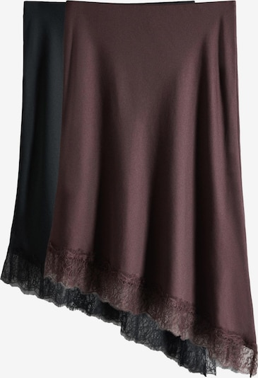 Sijonas iš The Set, spalva – slyvų spalva / juoda, Prekių apžvalga