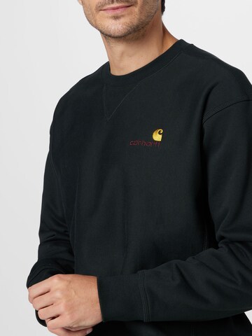 Carhartt WIP Sweatshirt 'American Script' in Grijs