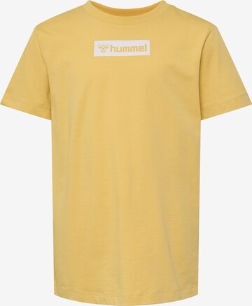 T-Shirt Hummel en jaune : devant