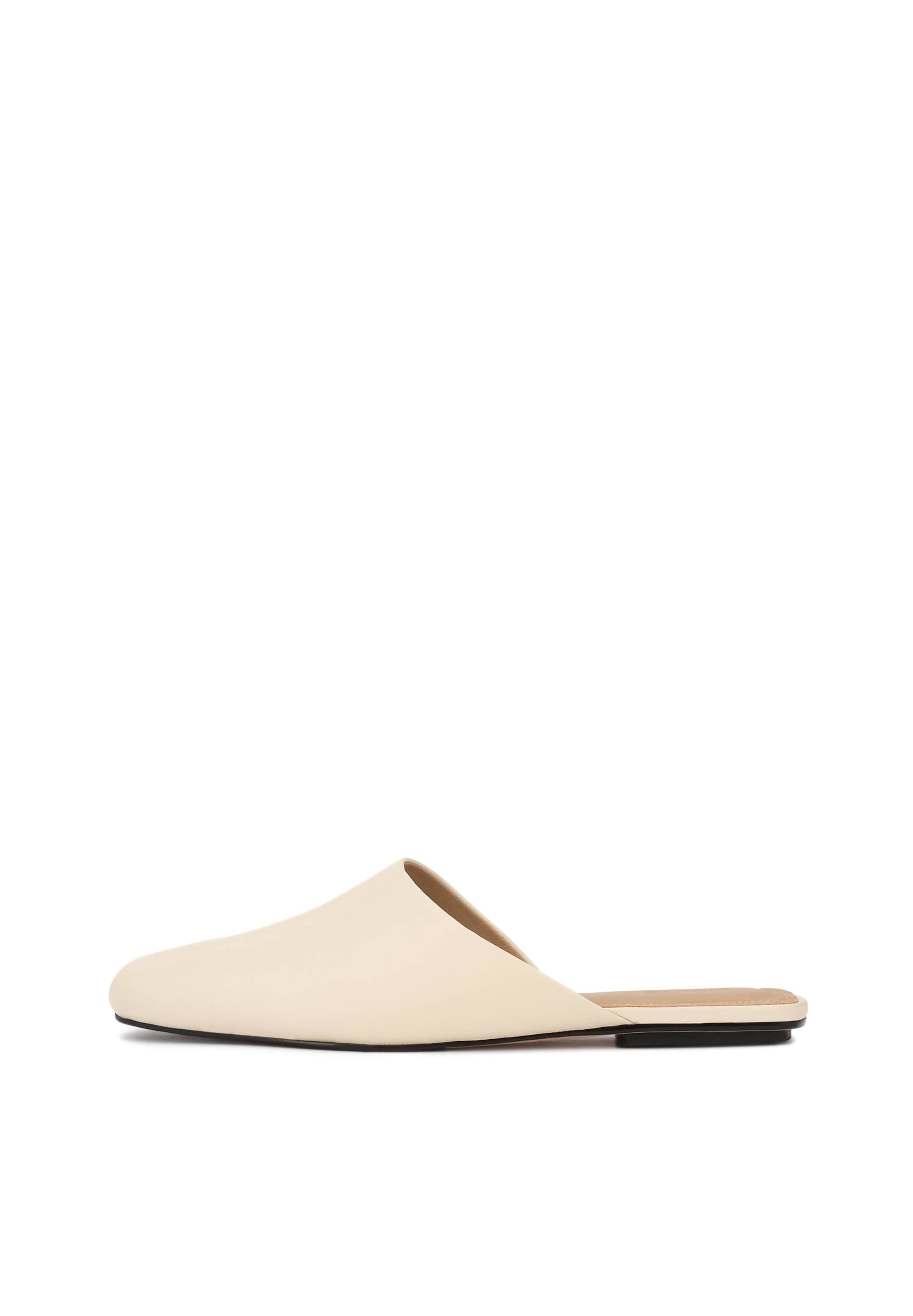 Kazar Studio Pantolette in Beige: Vorderseite