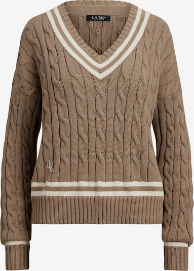 Lauren Ralph Lauren Pulover 'TEDURPH' u boja pijeska / tamno bež, Pregled proizvoda