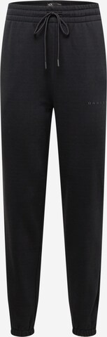 OAKLEY Ozke Športne hlače 'CANYON' | črna barva: sprednja stran