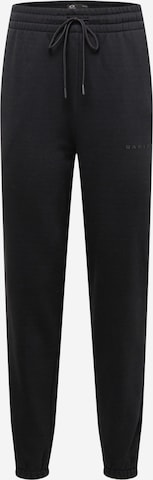 OAKLEY Конический (Tapered) Спортивные штаны 'CANYON' в Черный: спереди