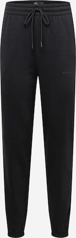 OAKLEY Tapered Workout Pants 'CANYON' in Black: front