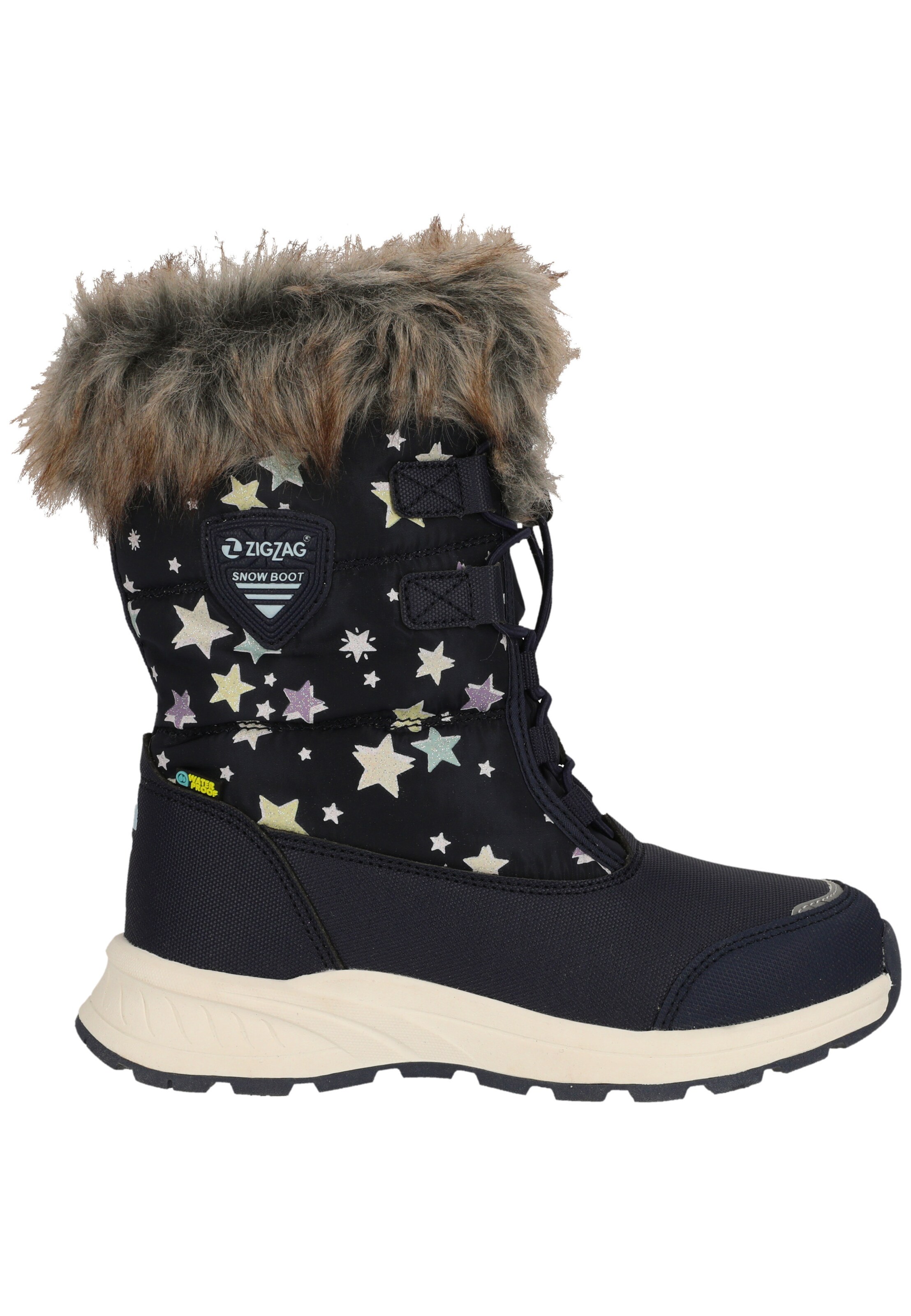 ZigZag Snow Boots 'Wesend' in Blue