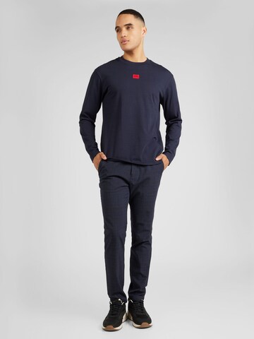 HUGO Sweatshirt 'Diragoto' in Blauw