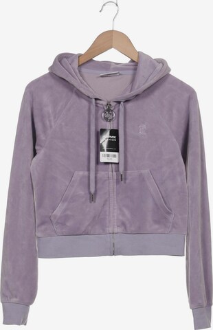 Juicy Couture Sweatshirt & Zip-Up Hoodie in S in Purple: front