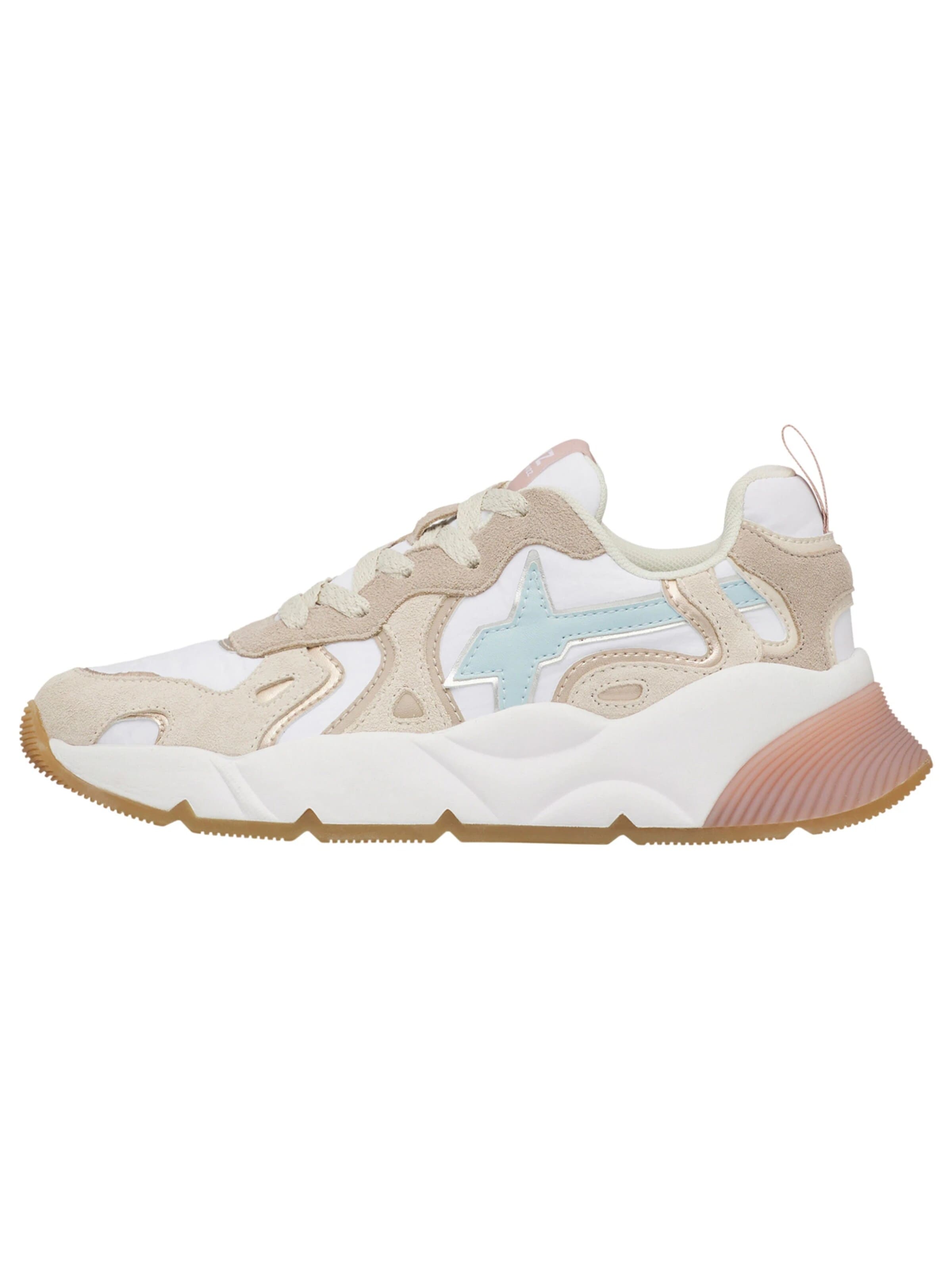 Chaussure à lacets 'SARAH-W.' W6YZ en beige : devant