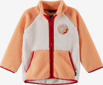Reima Fleece jas 'Moomin Kramgo' in Oranje: voorkant