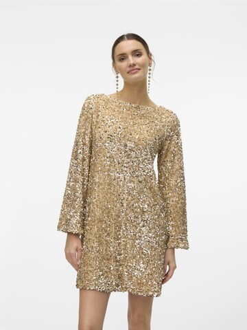 VERO MODA Cocktail dress 'LAILA' in Beige: front
