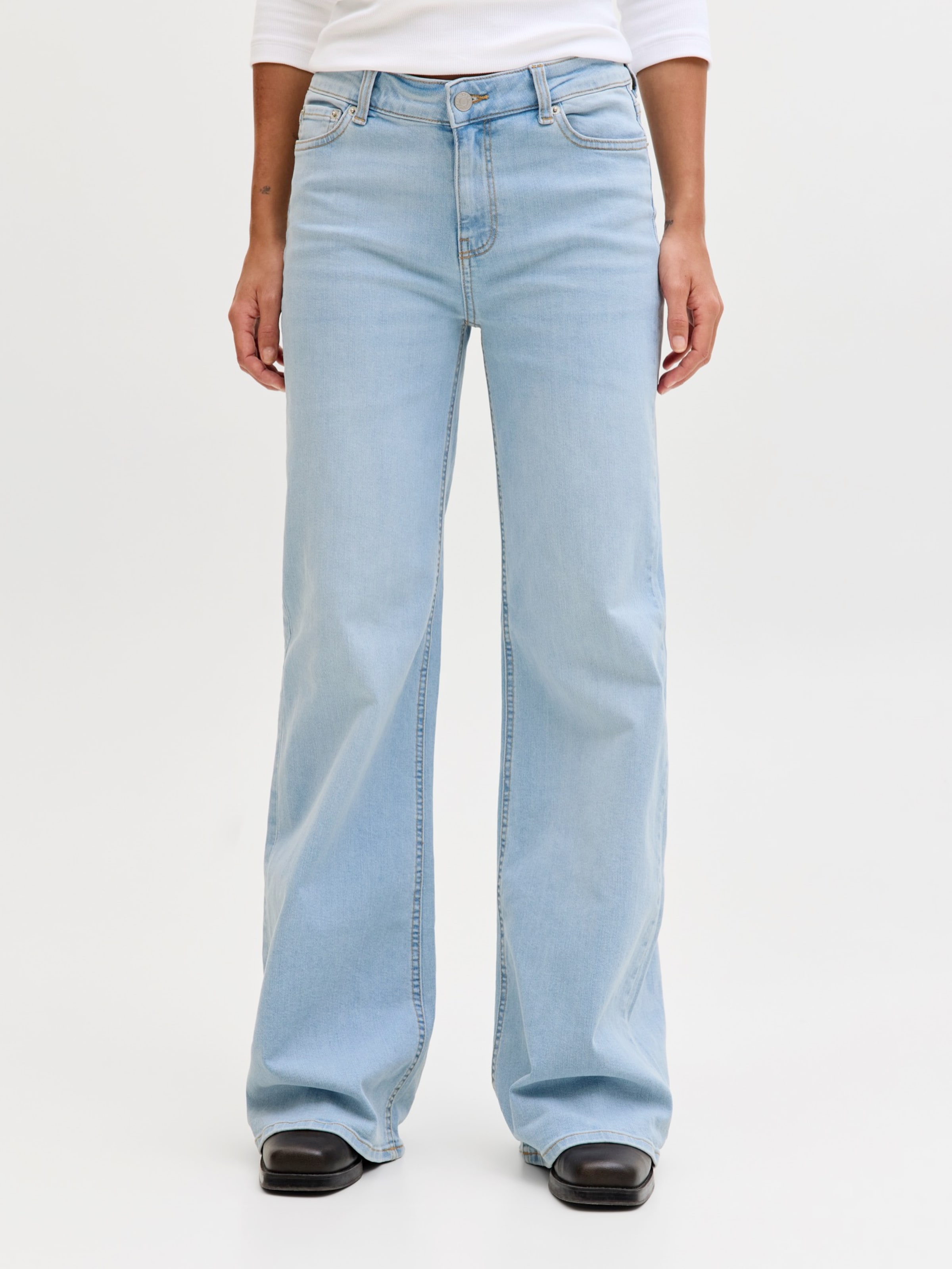 JJXX Flared Jeans 'JXROME' in Light Blue | ABOUT YOU