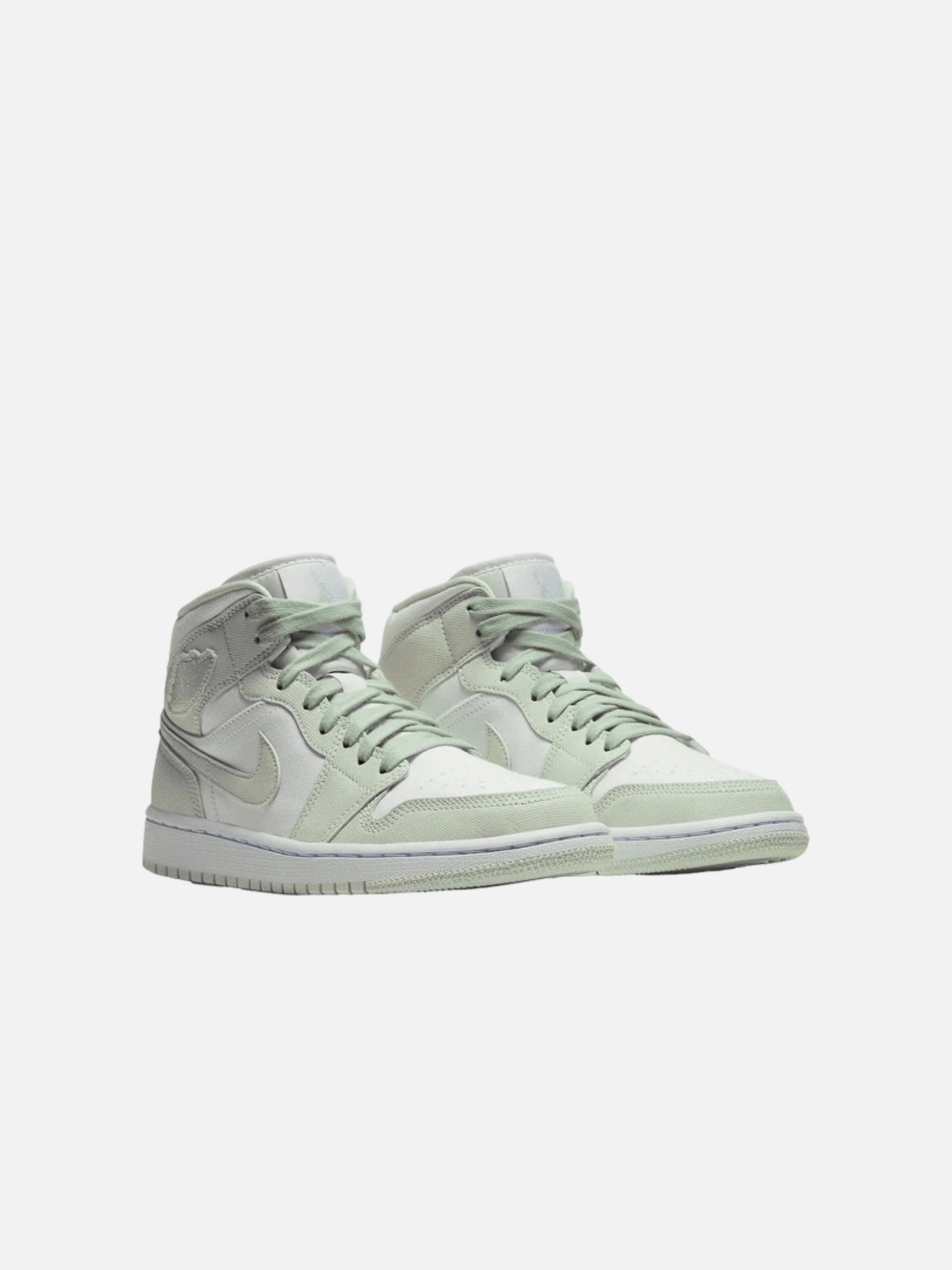 Baskets hautes 'Air 1 Mid Spruce Aura' Jordan en gris