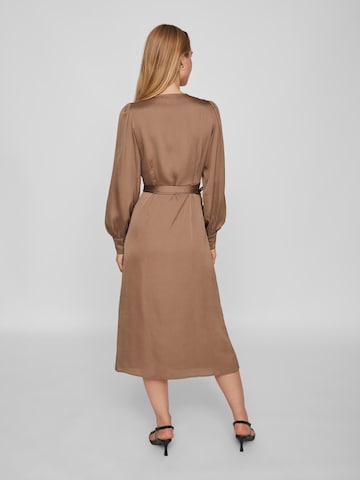 VILA Dress 'Omi' in Brown