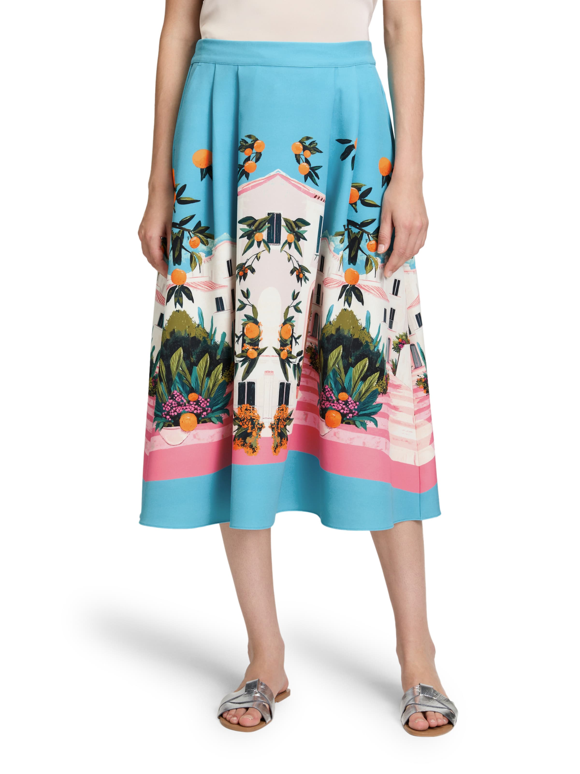 Jupe Betty & Co en bleu : devant