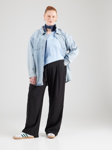 ONLY Carmakoma Shirt 'CARBonnie' in Blue