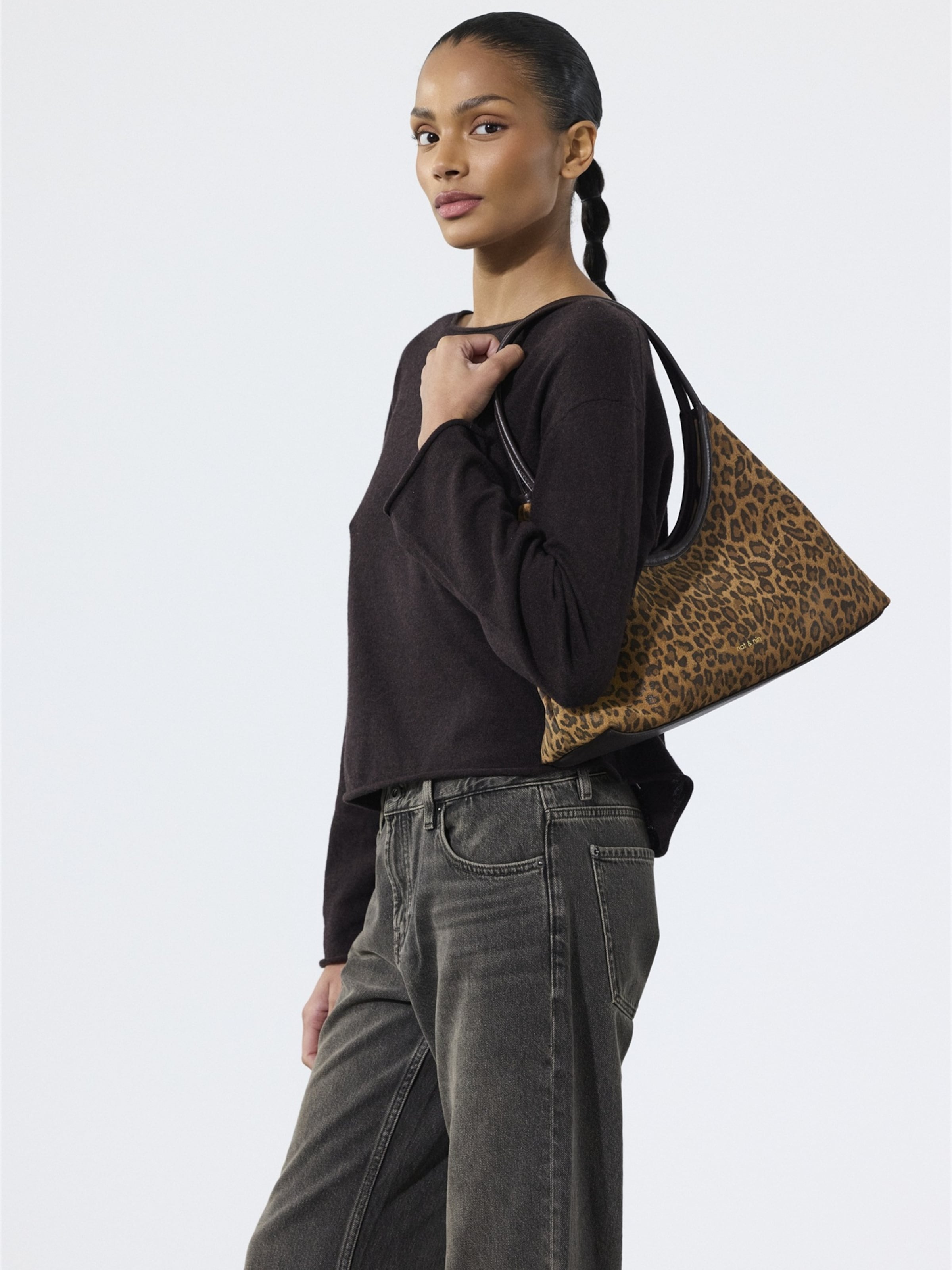 Nat&Nin Handbag 'Milo' in Brown