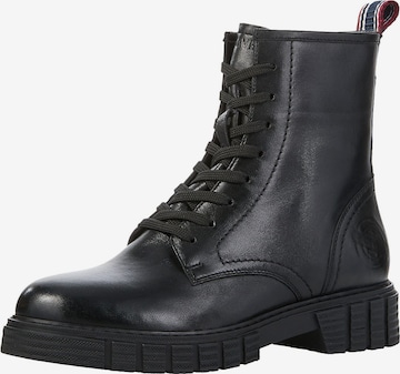 s.Oliver Veterlaarsjes in Zwart: voorkant