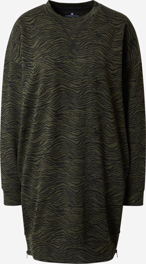 FREEMAN T. PORTER Kleid 'Randsy' in dunkelgrün / schwarz, Produktansicht