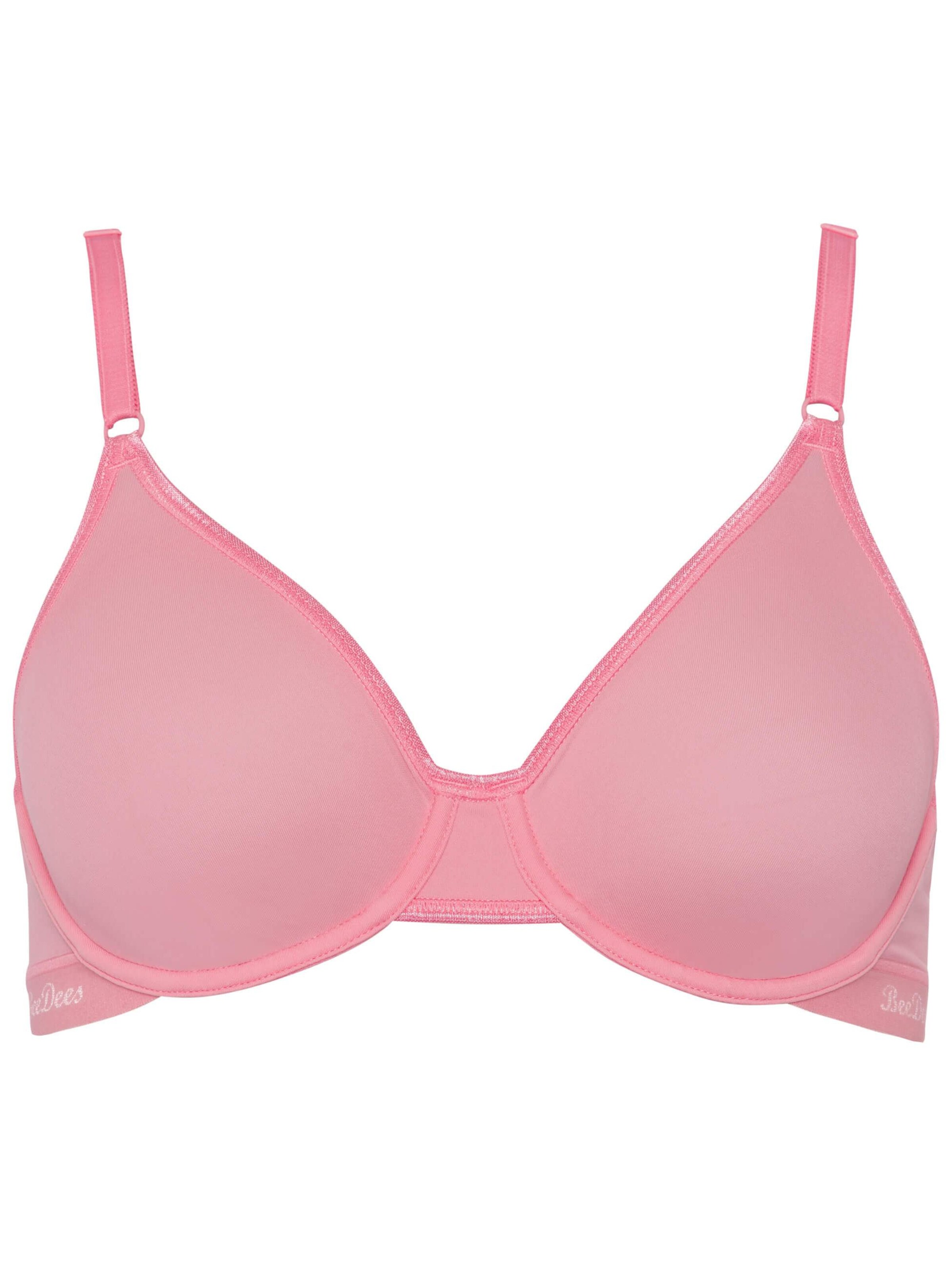 BeeDees Bra 'Bügel-BH Microfun W' in Pink: front
