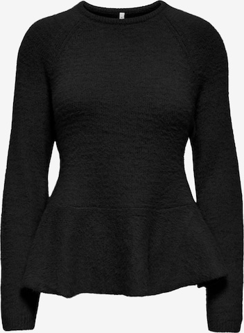 Pullover 'ONLKERRY PIUMO' di ONLY in nero: frontale