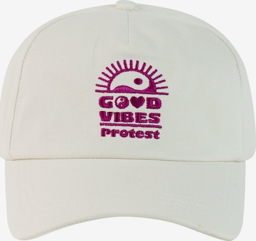 PROTEST Cap 'PRTKoa' in Weiß: Vorderseite