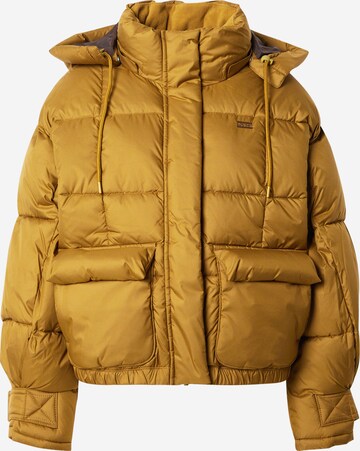 LEVI'S ® Between-Season Jacket 'Baby Trapeze Puff' in Green: front